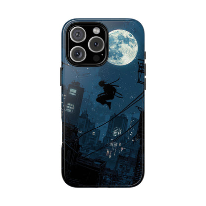 Moonlit Shadows: The Silent Ninja Phone Case for iPhone, Samsung & Pixel