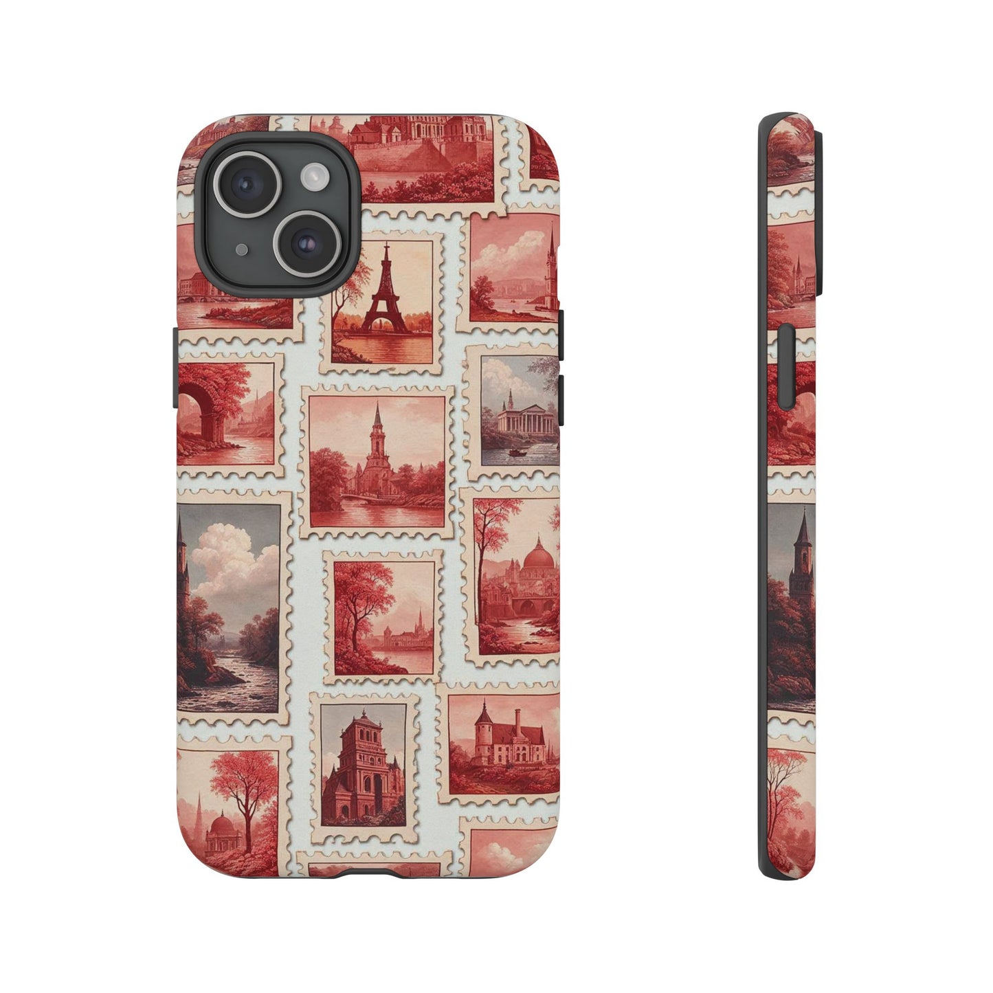 Vintage Postcard Stamps Phone Case