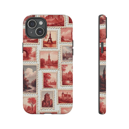 Vintage Postcard Stamps Phone Case