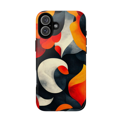 Molten Flow – Abstract Flame Phone Case for iPhone, Samsung & Pixel