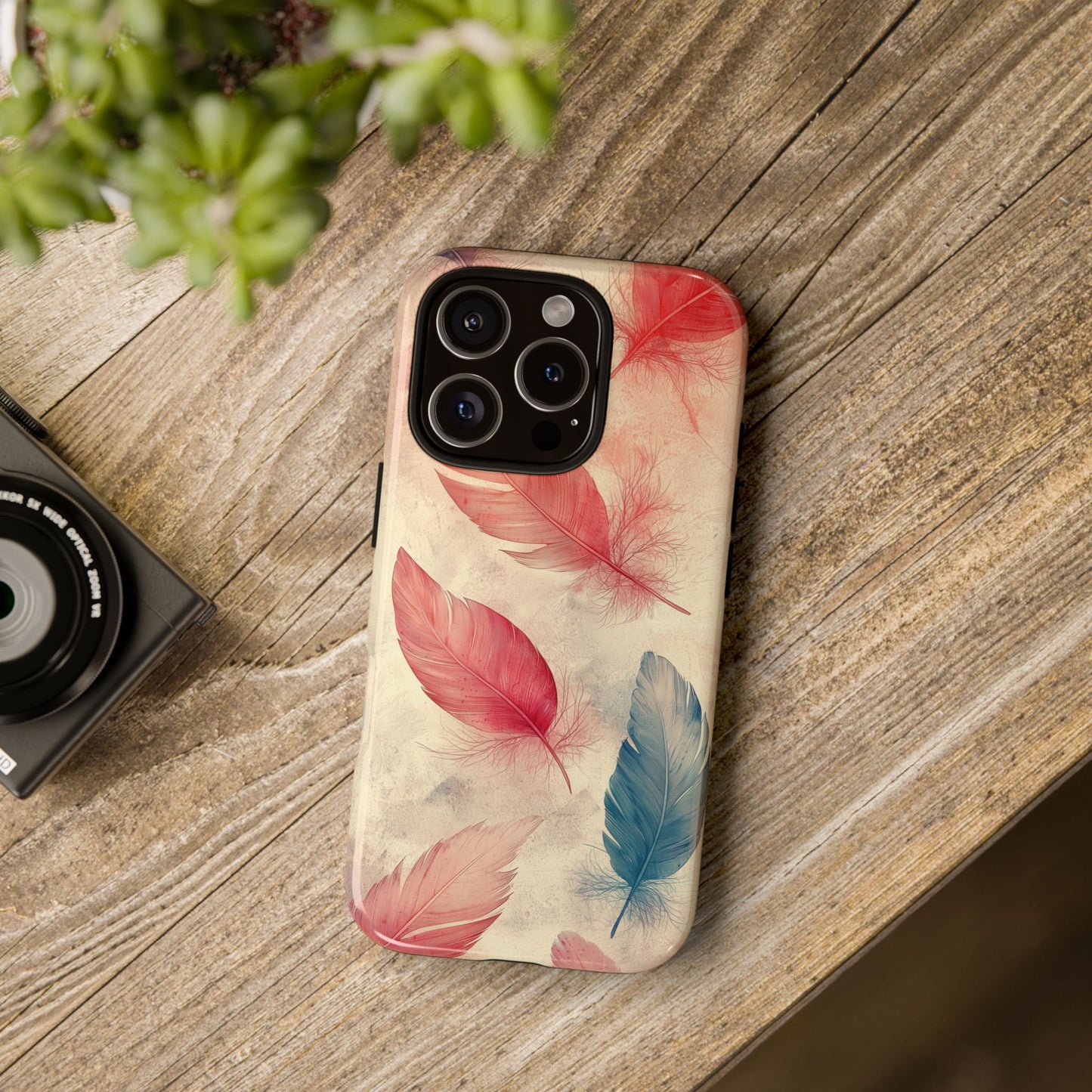 Boho Feather Phone Case for iPhone, Pixel & Samsung