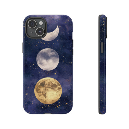 Moon Magic Watercolor Phone Case for iPhone, google Pixel & Samsung