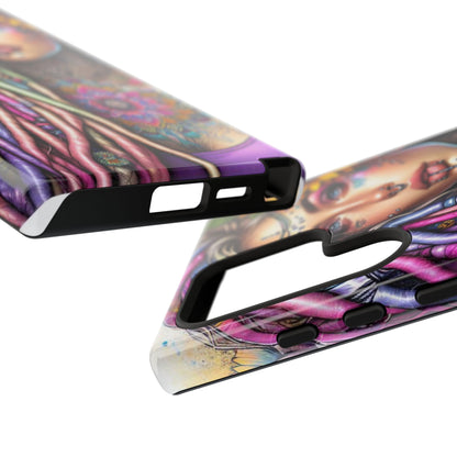 Boho Mandala Goddess – Ethereal Tattoo Art Mobile Cover