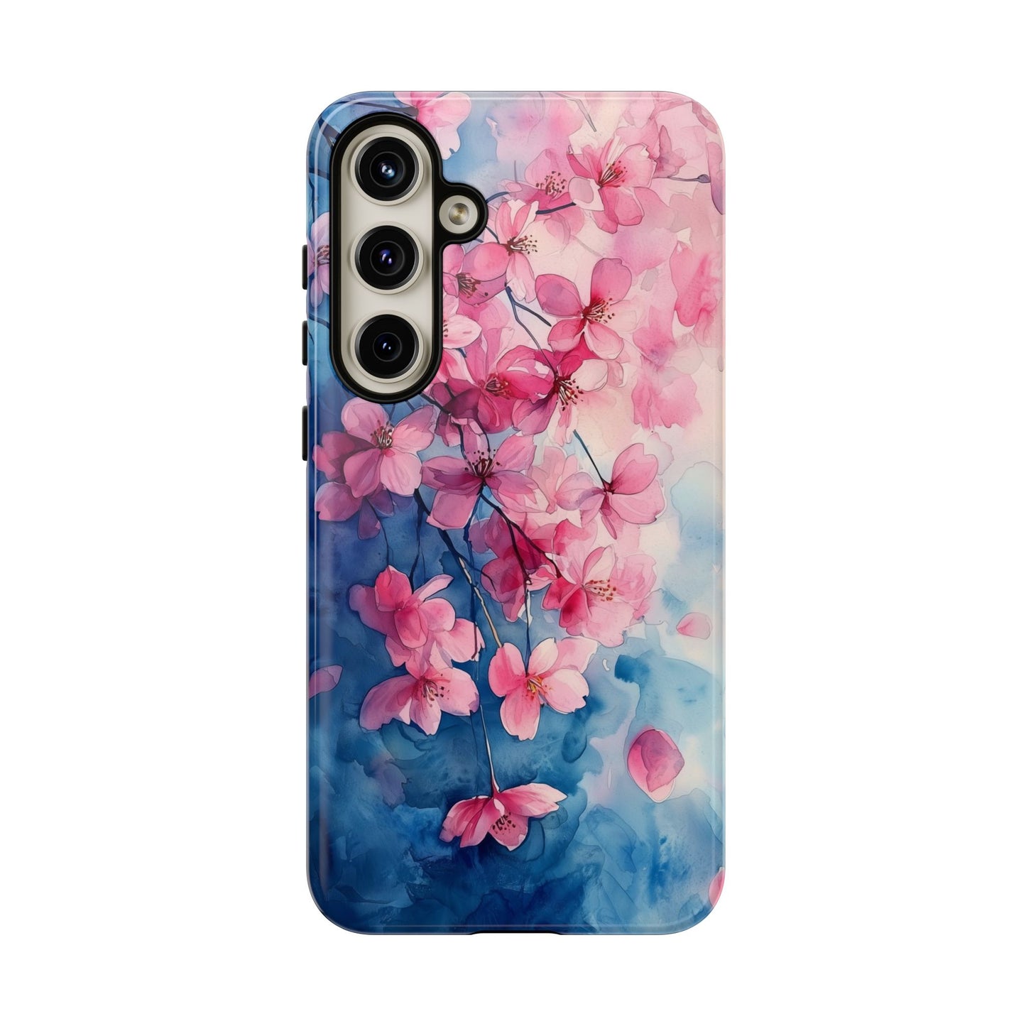Pastel Petal Rain Watercolor Phone Case for iPhone, google Pixel & Samsung