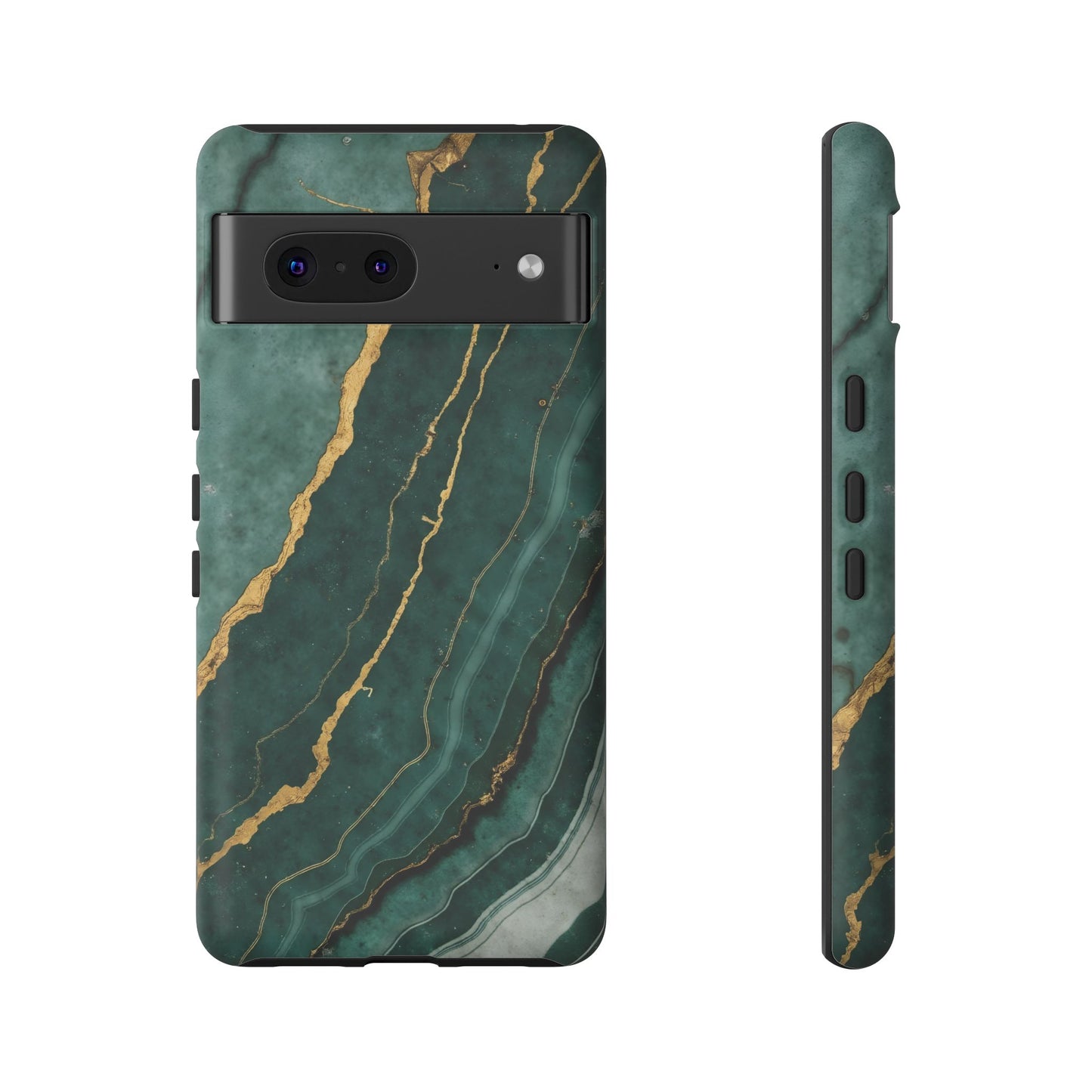 Jade Green Marble Case Design