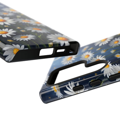 Witchy Daisy Flowers Phone Case Vintage Botanical Cover