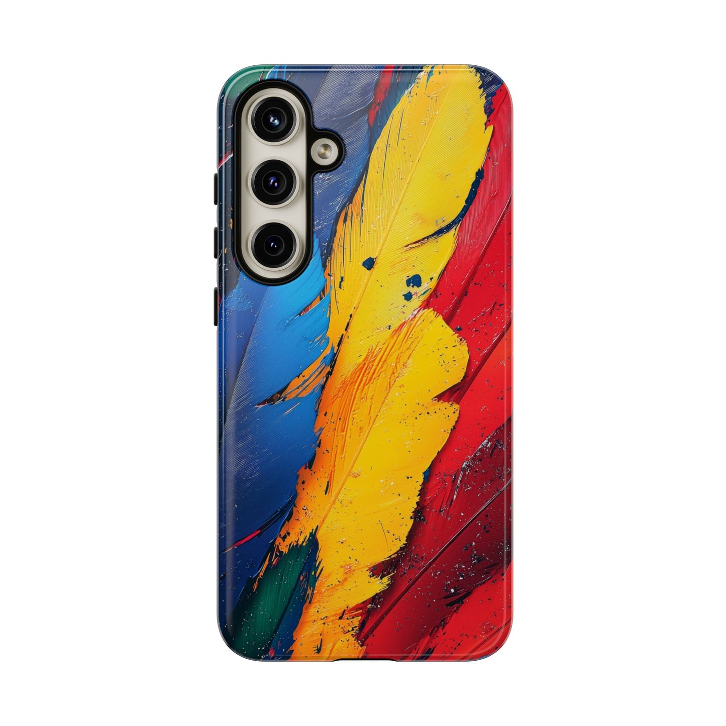 Tropical Macaw Feather Phone Case for iPhone, Samsung & Google Pixel