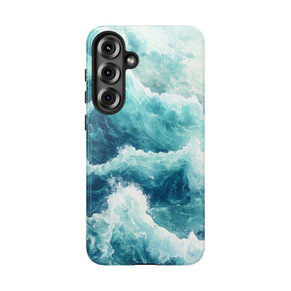 Seafoam Serenity Watercolor Phone Case for iPhone, google Pixel & Samsung