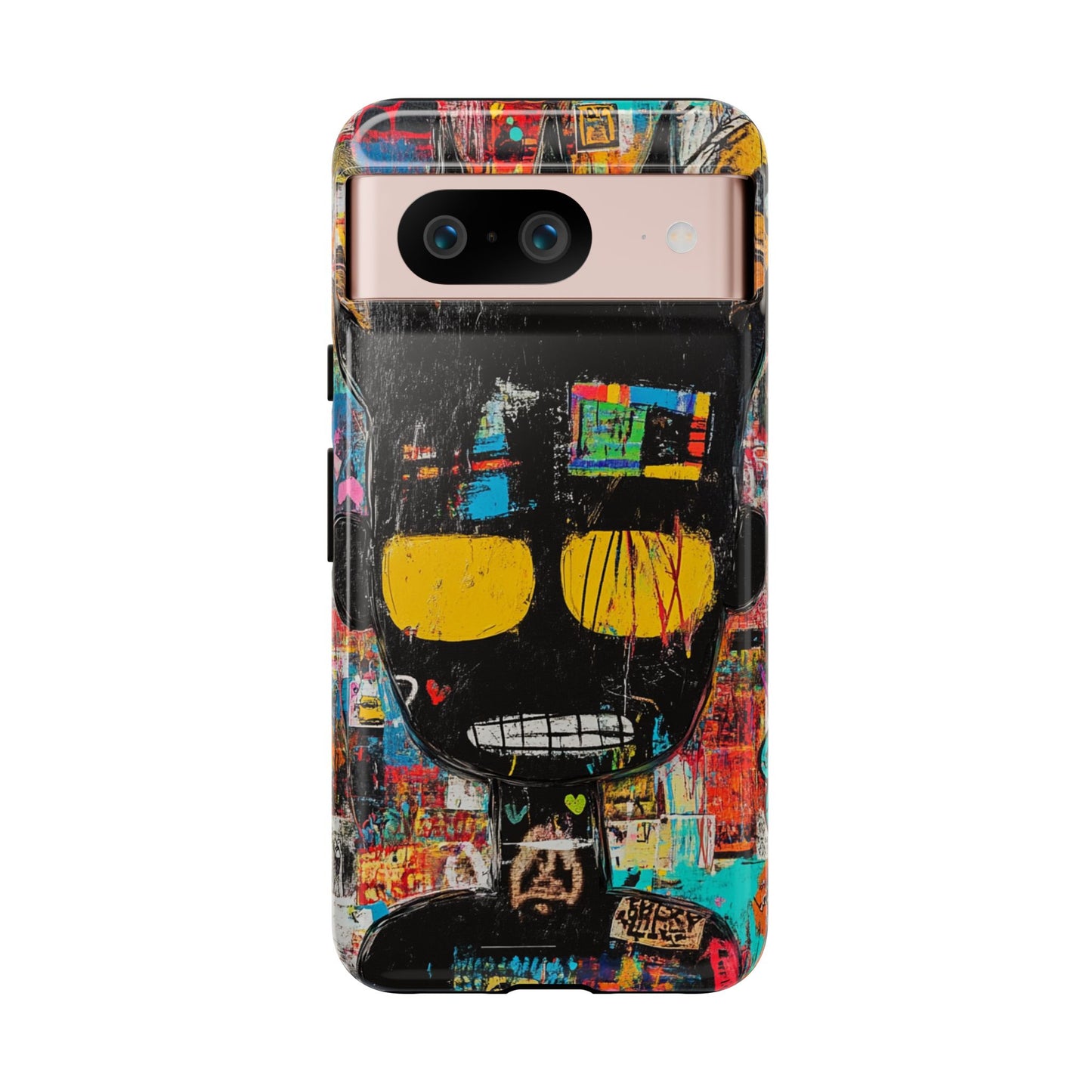 Jean-Michel Basquiat Phone Case – Contemporary Art Design - iPhone, Samsung & Google Pixel Cover - Artistic Painting Case,  Art Lover Gift