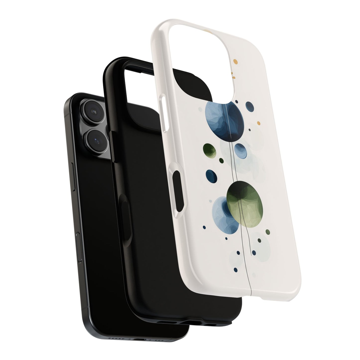 Orbit Bloom – Abstract Bubble Art Phone Case for iPhone, Samsung & Pixel
