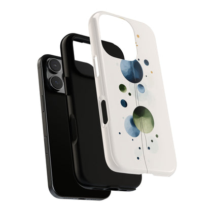 Orbit Bloom – Abstract Bubble Art Phone Case for iPhone, Samsung & Pixel