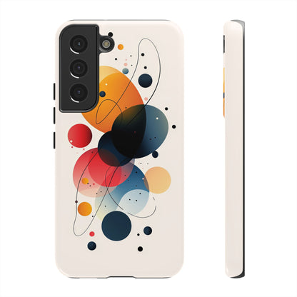 Galactic Echo – Abstract Minimalist Phone Case for iPhone, Samsung & Pixel