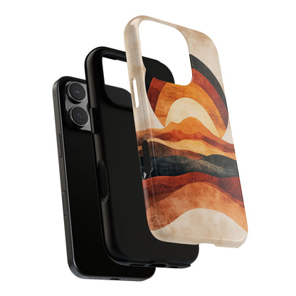 Boho Desert Sunrise Phone Case for iPhone, Pixel & Samsung