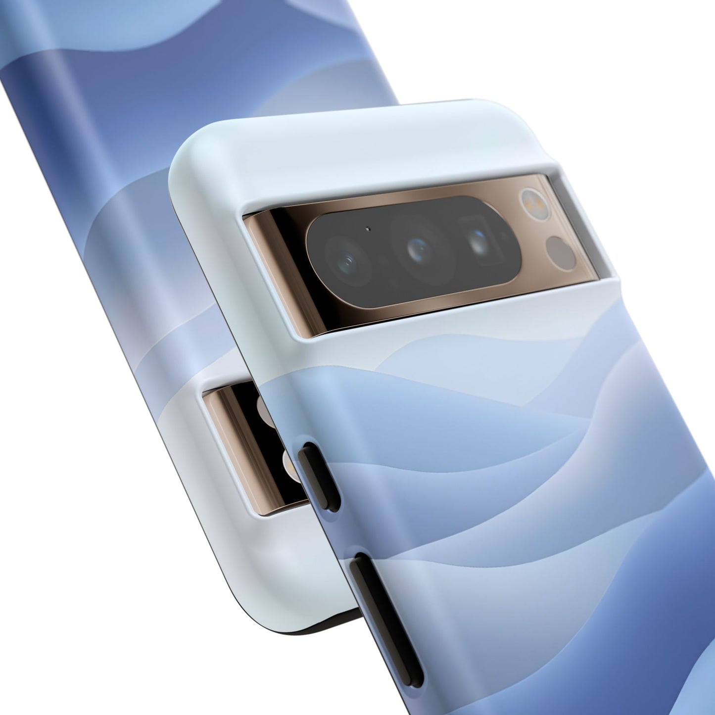 Intricate Abstract Wavy Landscape phone case