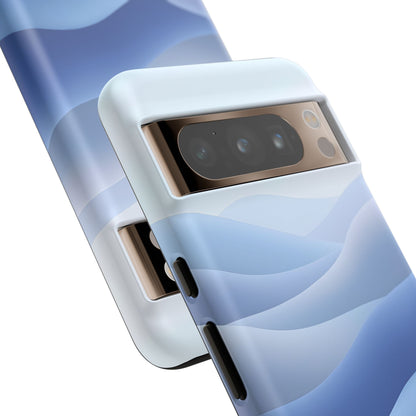 Intricate Abstract Wavy Landscape phone case
