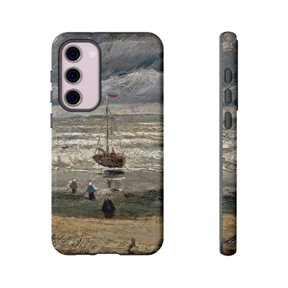 Vincent Van Gogh Phone Case - iPhone, Samsung, Google Pixel Cover - Ocean & Boat Painting Phone Case - Van Gogh Art Gift - Nautical Phone Case, Coastal Life Lover Gift