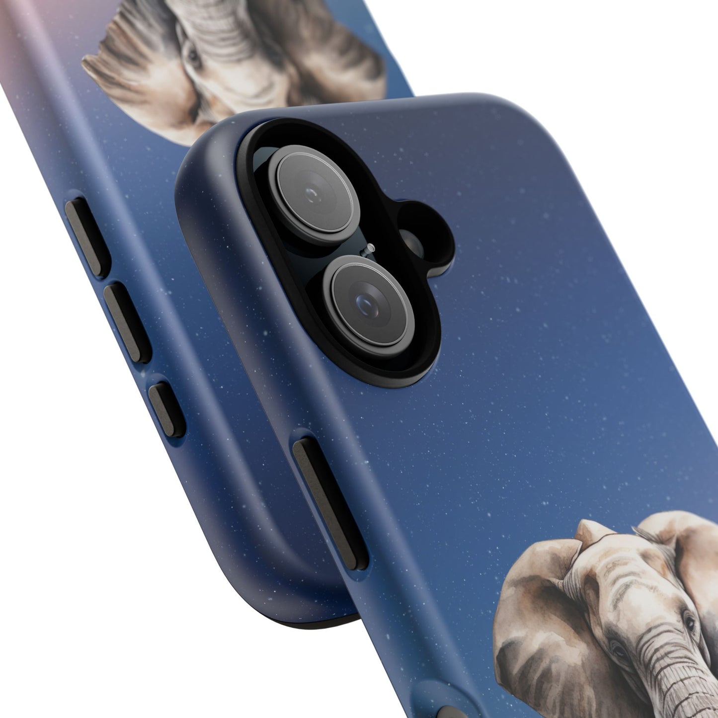 Celestial Elephant Mobile Cover – Dreamy Night Sky Aesthetic