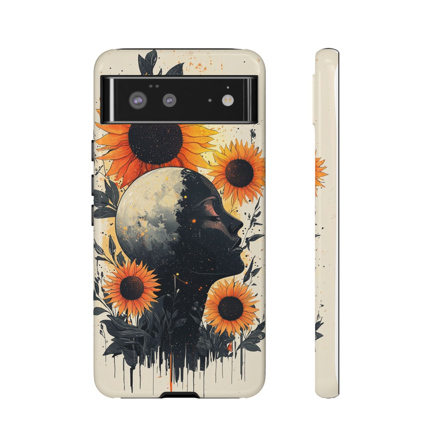 Boho Lunar Bloom Phone Case for iPhone, Pixel & Samsung