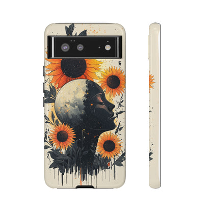 Boho Lunar Bloom Phone Case for iPhone, Pixel & Samsung
