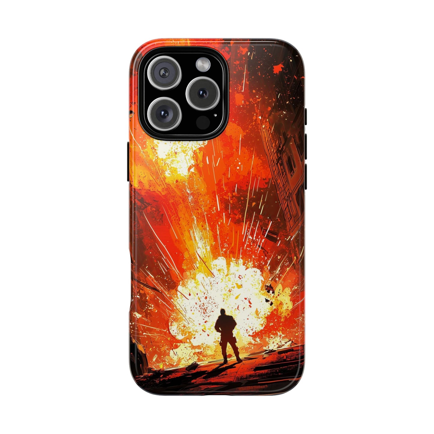 Last Man Standing | Explosion Hero Phone Case for iPhone, Samsung & Pixel