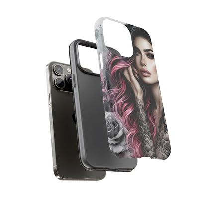 Tattooed Elegance – Gothic Art Mobile Cover