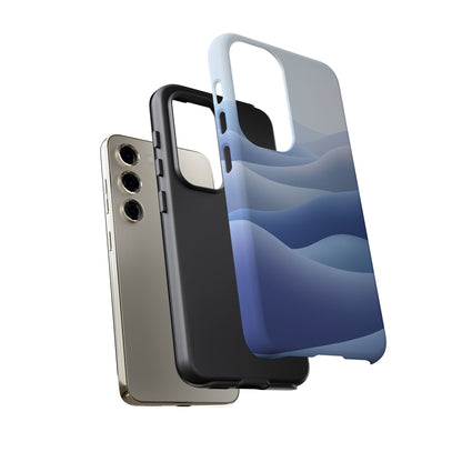 Intricate Abstract Wavy Landscape phone case