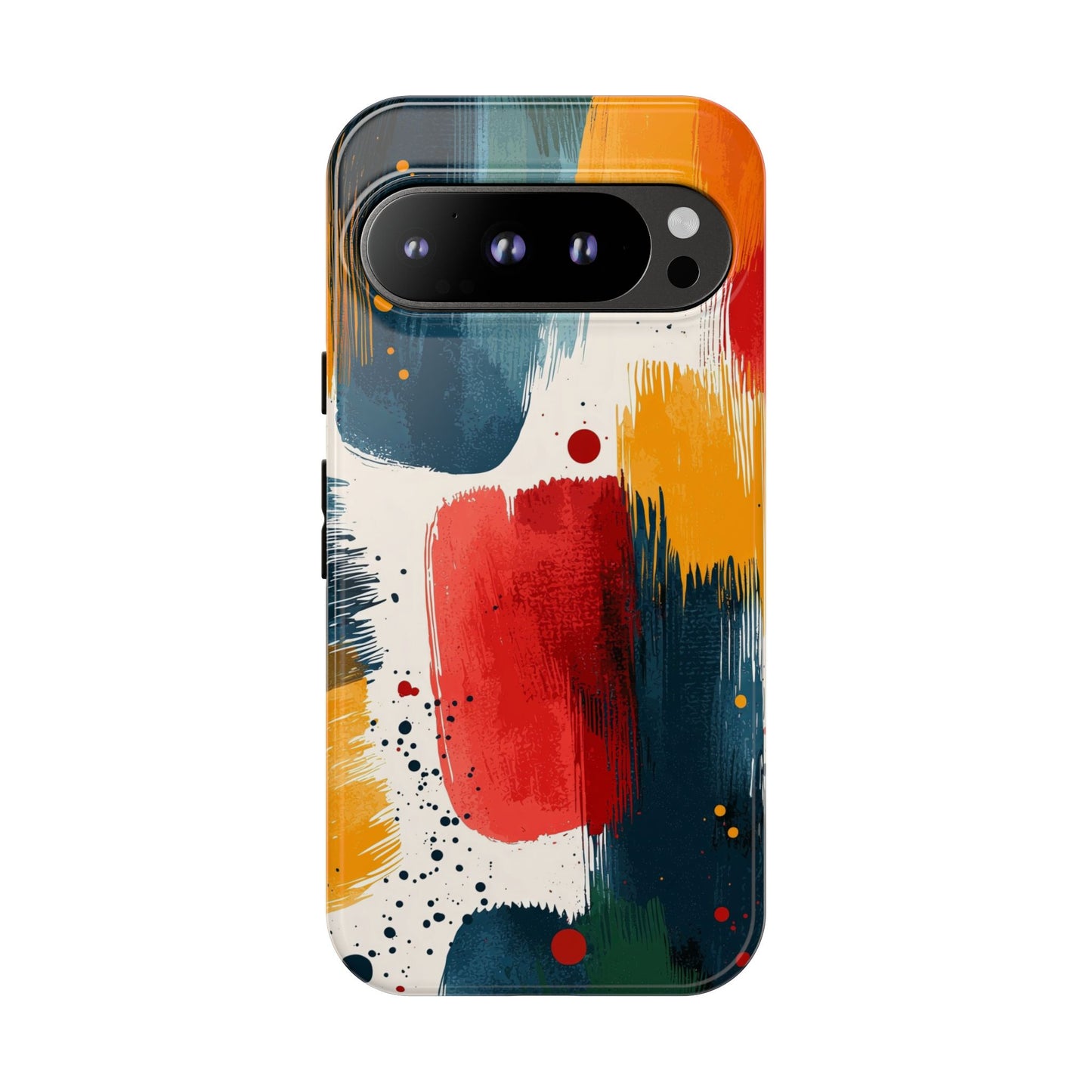 Color Burst Abstract Brushstroke Phone Case for iPhone, Samsung & Pixel