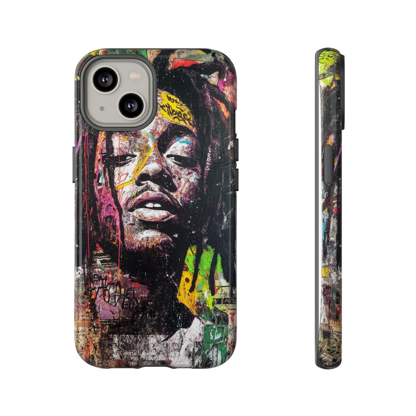 Basquiat Art iPhone Case – Bold, Graffiti-Inspired Street Art Cover - iPhone, Samsung & Google Pixel Cover - Artistic Painting Case, Art Lover Gift