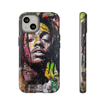 Basquiat Art iPhone Case – Bold, Graffiti-Inspired Street Art Cover - iPhone, Samsung & Google Pixel Cover - Artistic Painting Case, Art Lover Gift