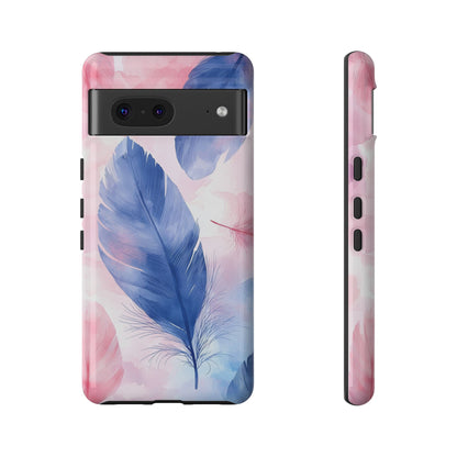 Pastel Plume Watercolor Phone Case for iPhone, google Pixel & Samsung