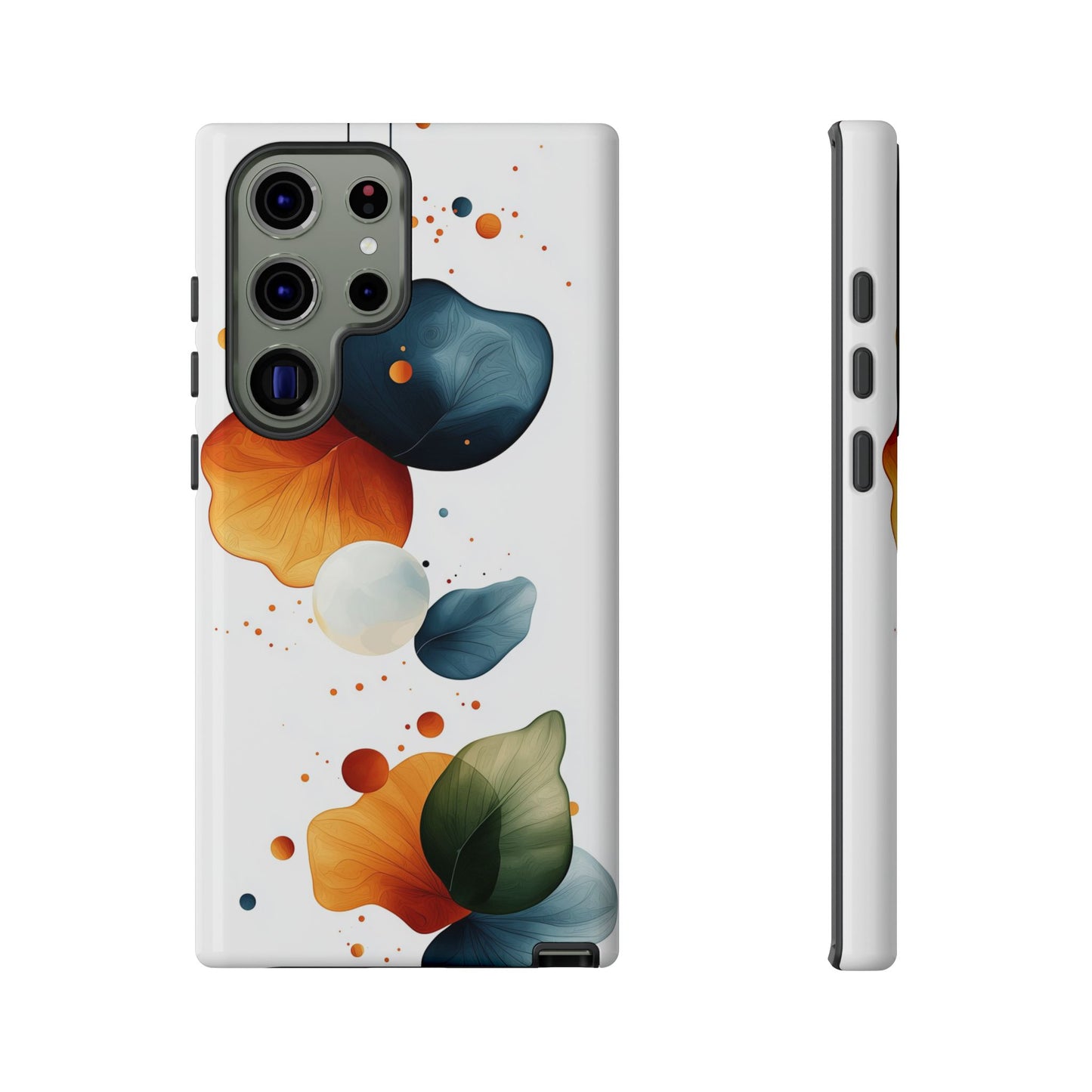 Orbital Bloom – Abstract Nature-Inspired Phone Case for iPhone, Google Pixel, Samsung