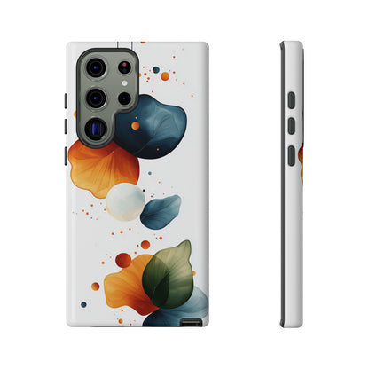 Orbital Bloom – Abstract Nature-Inspired Phone Case for iPhone, Google Pixel, Samsung