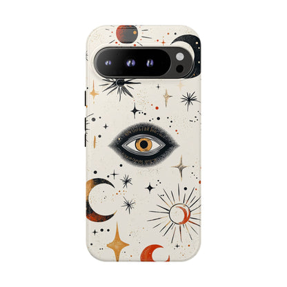 Mystic Moon & Stars Boho Phone Case for iPhone, Pixel & Samsung