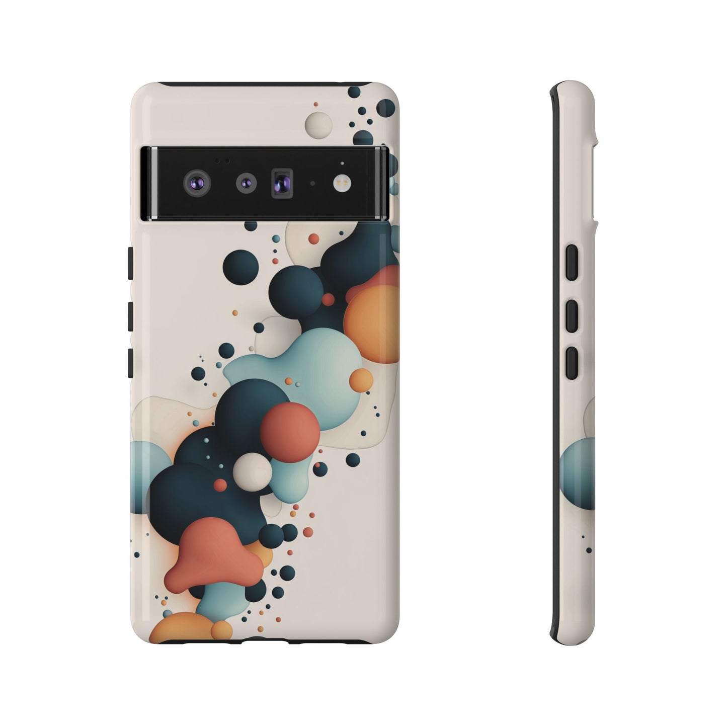 Bubble Rush – Abstract Burst Phone Case for iPhone, Samsung & Pixel
