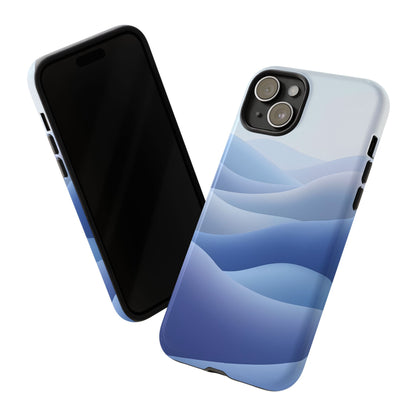 Intricate Abstract Wavy Landscape phone case