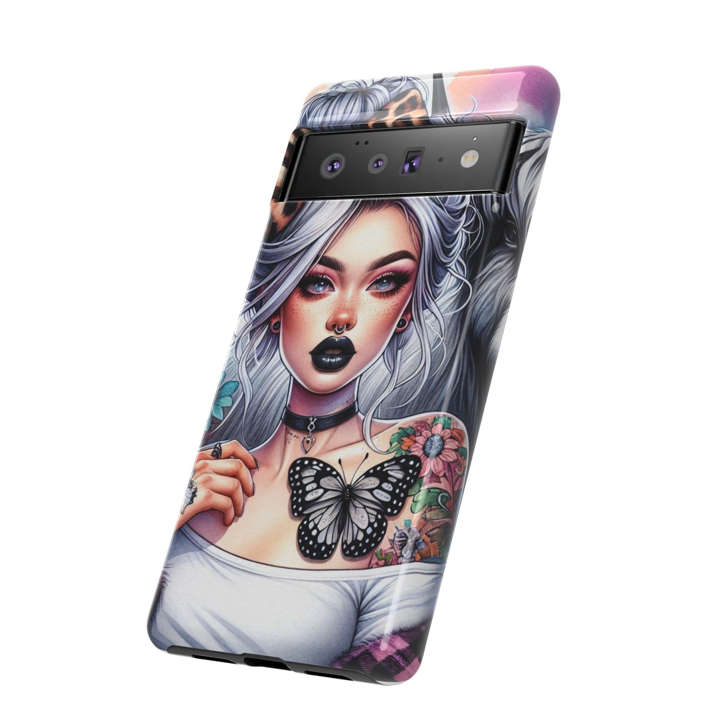 Wild Spirit – Gothic Chic & Nature Fusion Mobile Cover