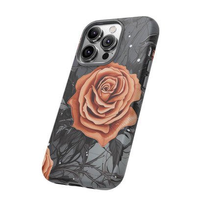 Mystic Noir Rose Mobile Case
