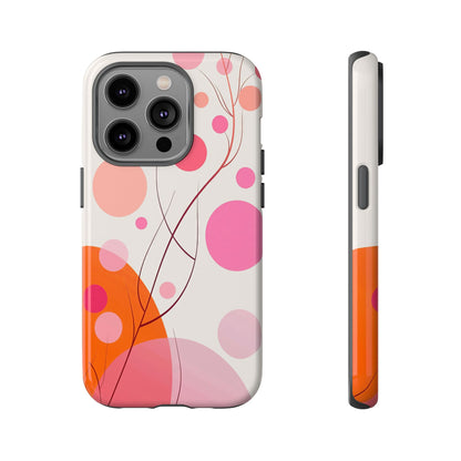 Blush Bloom – Abstract Floral Phone Case for iPhone, Samsung & Pixel