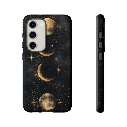 Lunar Phases Boho Moon Phone Case for iPhone, Pixel & Samsung