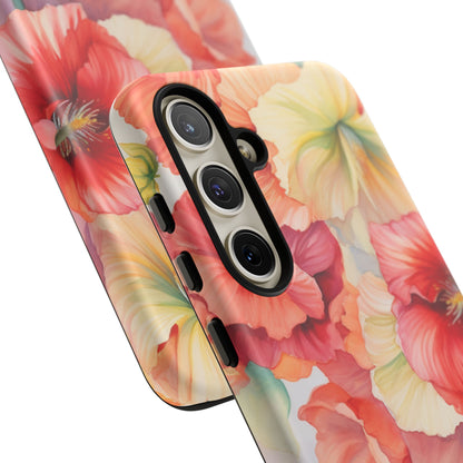 Floral Harmony Watercolor Mobile Case