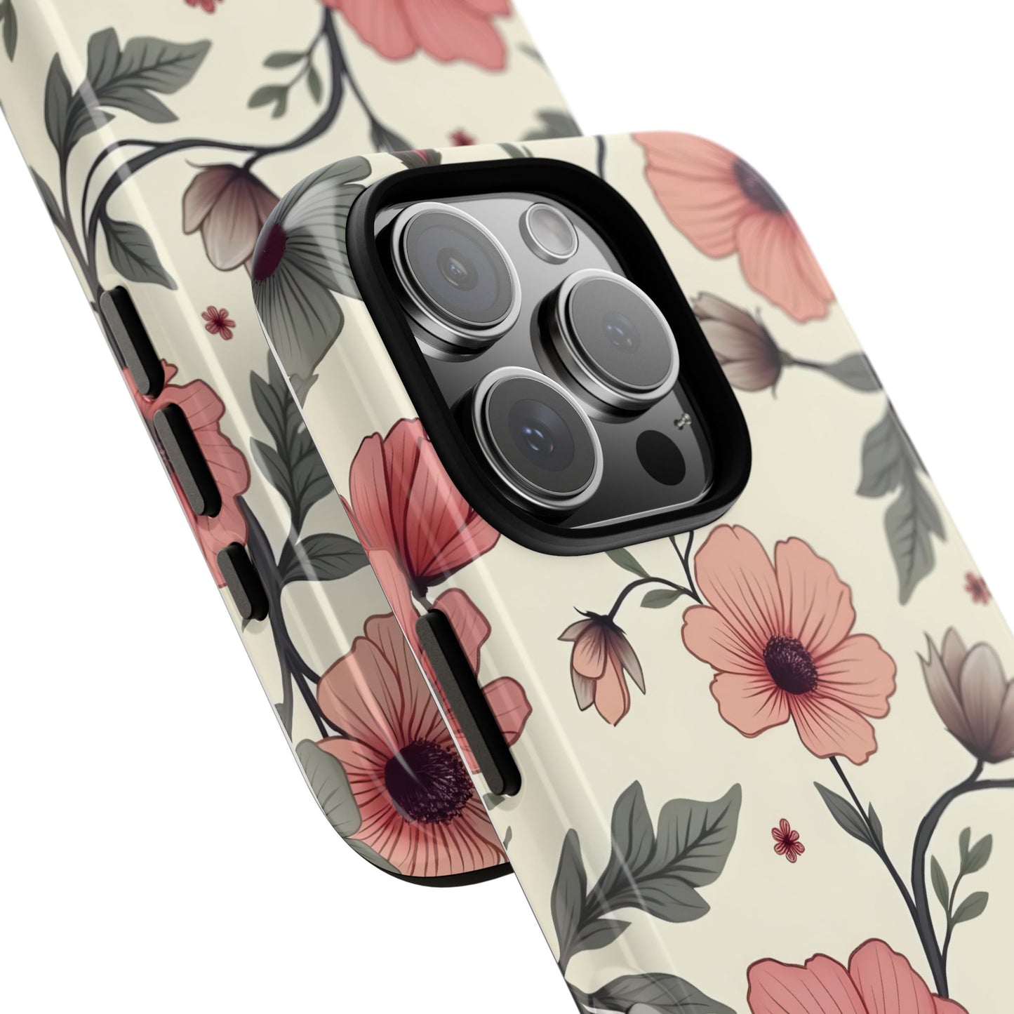 Floral Iphone Case, Botanical Pattern Design