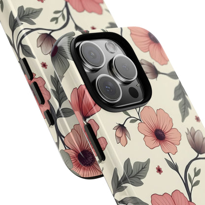 Floral Iphone Case, Botanical Pattern Design