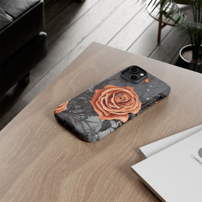 Mystic Noir Rose Mobile Case
