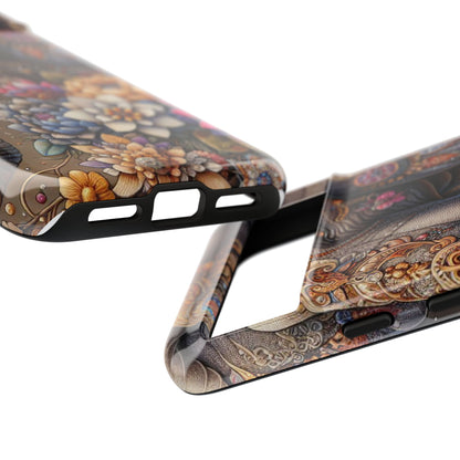 Royal Ornate Elephant Mobile Cover – Luxurious Bohemian Art