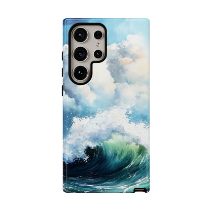 Pastel Wave Dream Watercolor Phone Case for iPhone, google Pixel & Samsung