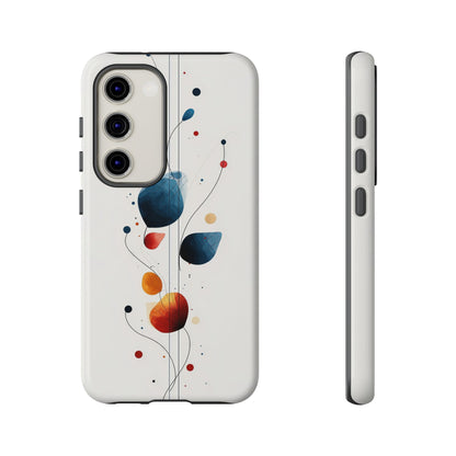 Celestial Dots Abstract Phone Case – Space-Inspired Art for iPhone, Samsung & Pixel