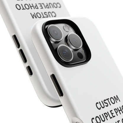 Personalized Custom Couple Photo Phone Case – Add Your Image/Loving Memory – Unique Gift for iPhone, Samsung  & Google Pixel – Protective & Stylish Cover, Couples Gift