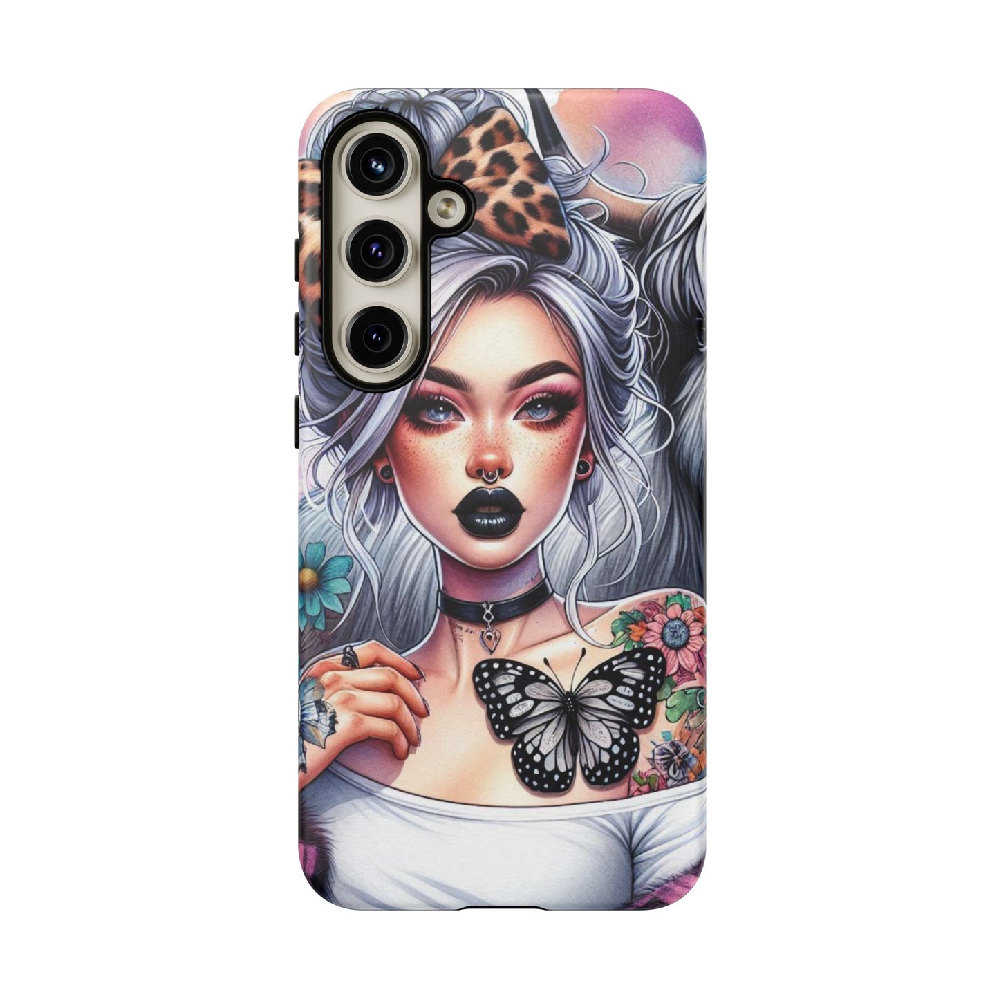 Wild Spirit – Gothic Chic & Nature Fusion Mobile Cover