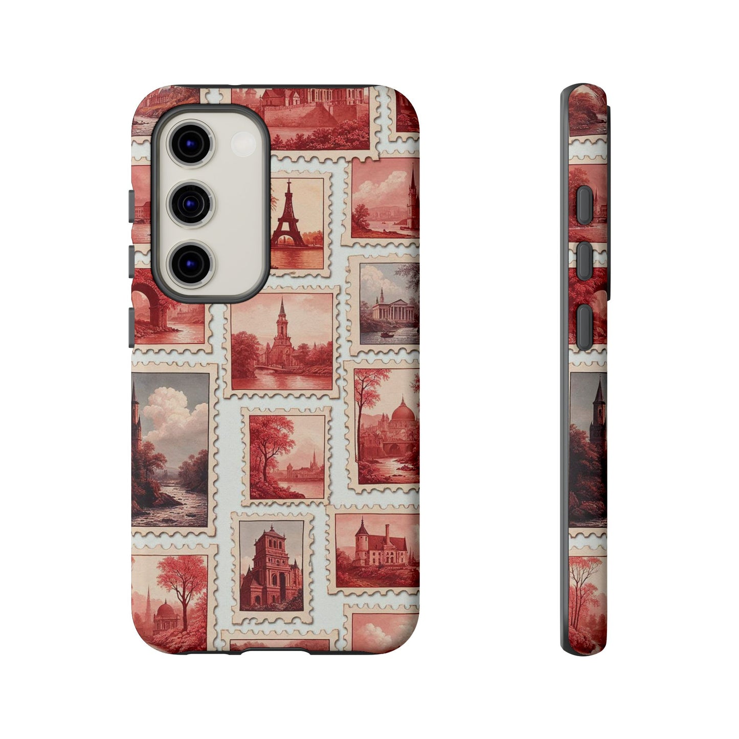 Vintage Postcard Stamps Phone Case