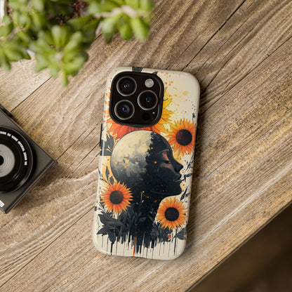 Boho Lunar Bloom Phone Case for iPhone, Pixel & Samsung
